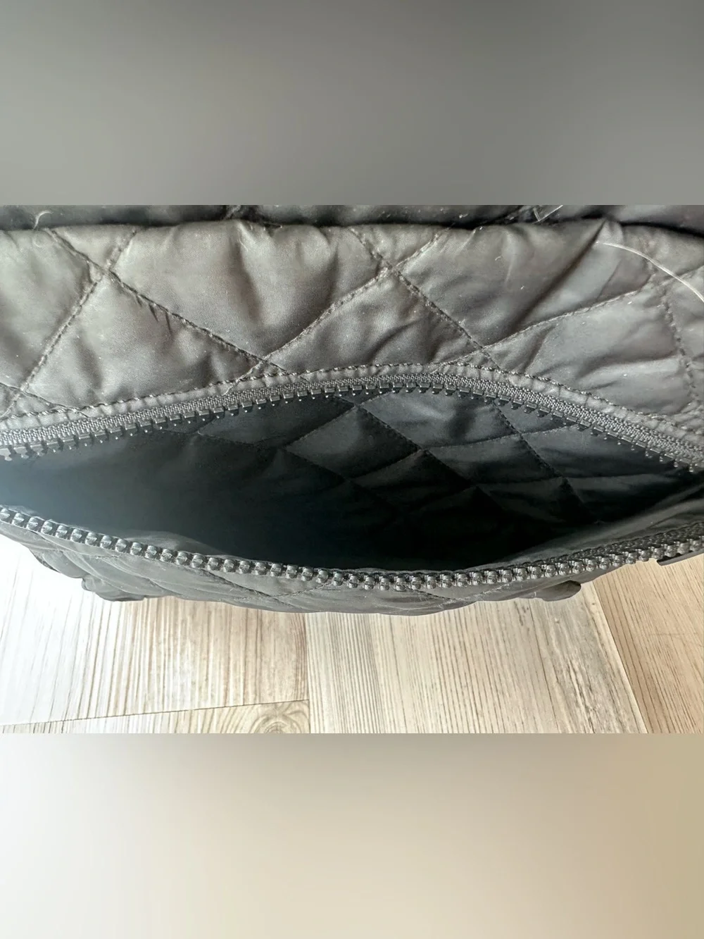 Kate Spade Black Quilted Nylon Backpack Gold Hardware Repair Project